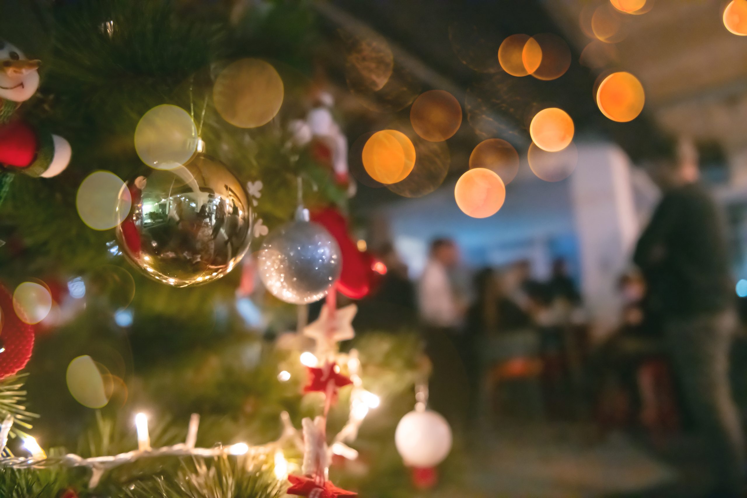 Christmass,Tree,Decorationon,Office,New,Year,Eve,Party,Event,In